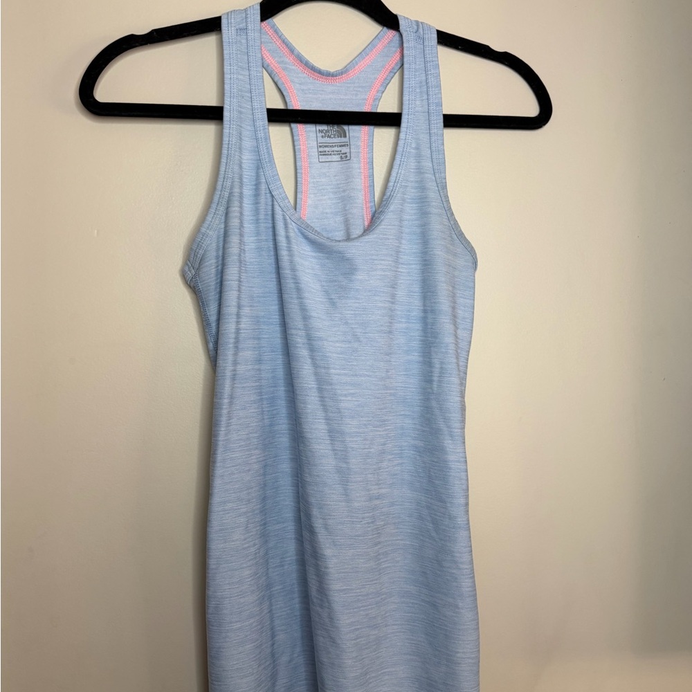 The North Face Sky Blue Racerback Tank Top